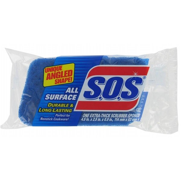 Clorox Clorox S.O.S. All Surface Scrubber Sponge  91017 - Pack of 12 91017